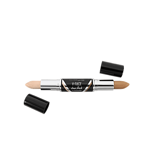 Maybelline New York Face Studio V-Face Duo Contouring Stick - Dark, 8 g