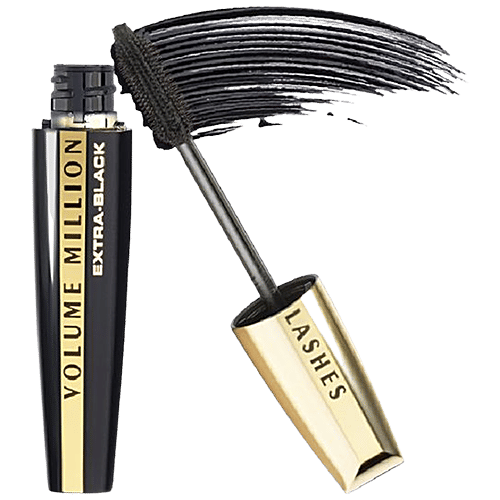 L'Oreal Paris Volume Million Lashes Mascara - Washable, 9.2 ml No Clumps