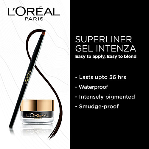 Buy Loreal Paris Super Liner Gel Intenza Eyeliner Online at Best Price