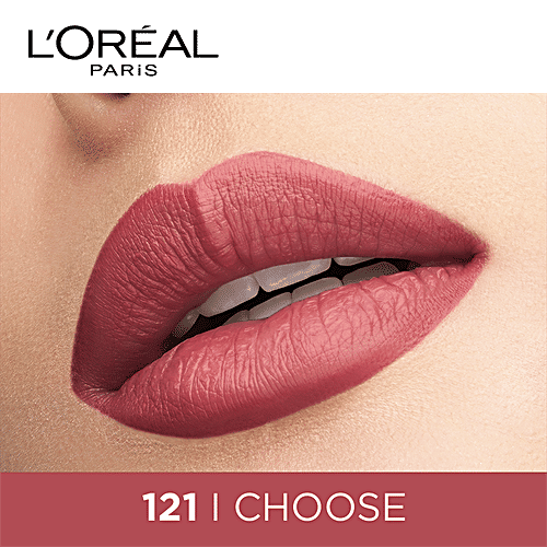 L'Oreal Paris Rouge Signature Matte Liquid Lipstick, 7 g 121 I choose 