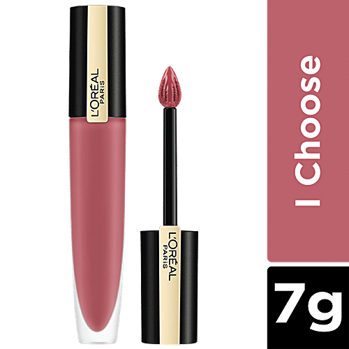 L'Oreal Paris Rouge Signature Matte Liquid Lipstick, 7 g 121 I choose 