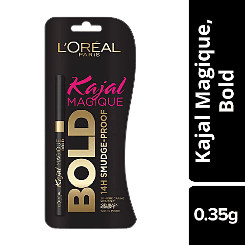 L'Oreal Paris Kajal Magique, Bold, 0.35 g  Waterproof & Smudgeproof