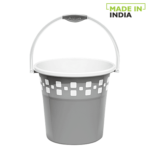 Milton Mozaic Plastic Bucket - Grey, 25 L  