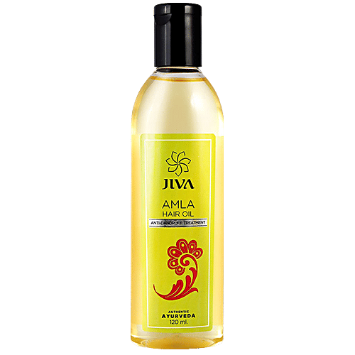 Buy Jiva Ayurveda Amla Hair Oil Rich In vitamin C, For AntiDandruff