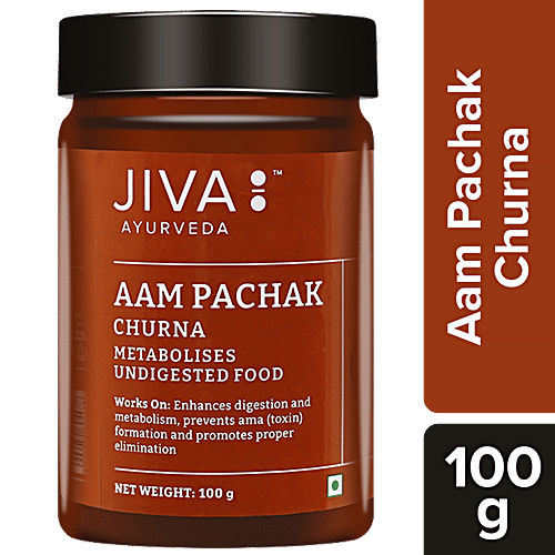 Buy Jiva Ayurveda Aam Pachak Churna Provides Relief In Digestive