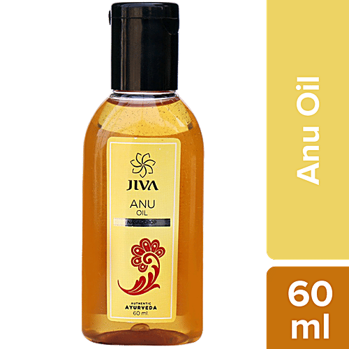 Buy Jiva Ayurveda Anu Oil Ayurvedic Nasal Drop For Headache, Facial Paralysis & Migraine