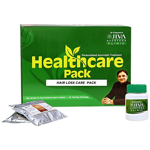 Jiva Ayurveda Hair Loss Health Care Pack - For 30 Days, 1 pc