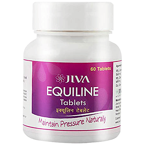 Buy Jiva Ayurveda Equiline Tablet Manages Blood Pressure, Prevents