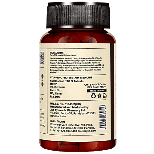 Buy Jiva Ayurveda Equiline Tablet Manages Blood Pressure, Prevents