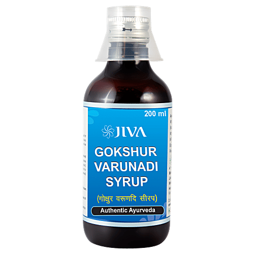 Buy Jiva Ayurveda Gokshurvarunadi Syrup Treats Urinary Infections