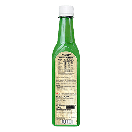 Buy Jiva Ayurveda Wheatgrass With Amla Juice Online at Best Price of Rs