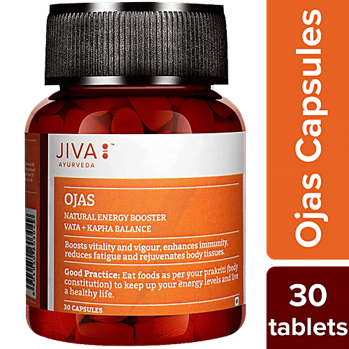 Buy Jiva Ayurveda Ojas Dietary Supplement Capsule Boosts Immunity