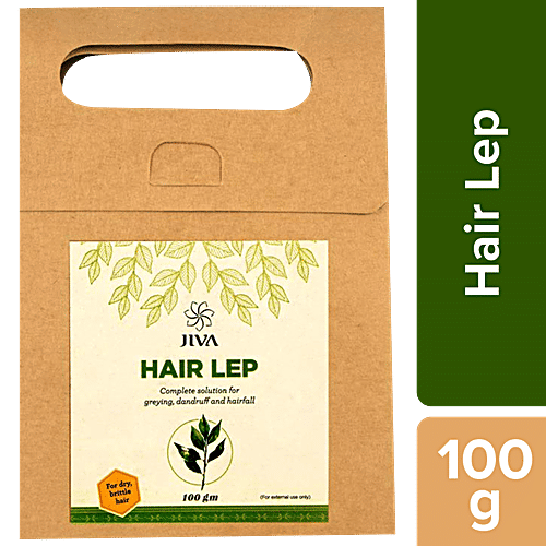 Buy Jiva Ayurveda Hair Lep Solution For Greying & Dandruff Online at
