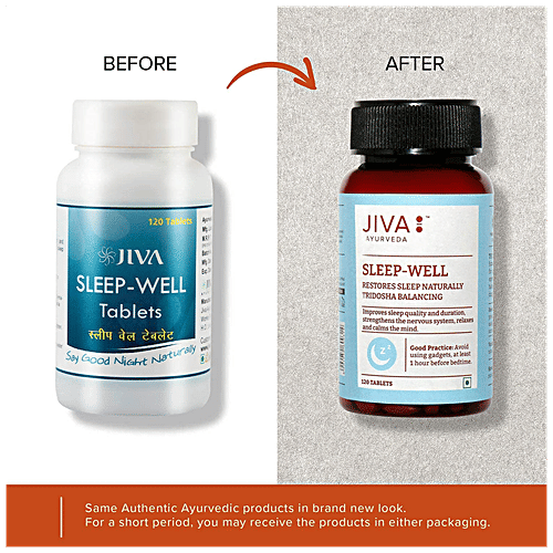 Buy Jiva Ayurveda SleepWell Tablet Effective In Sleep Disorders