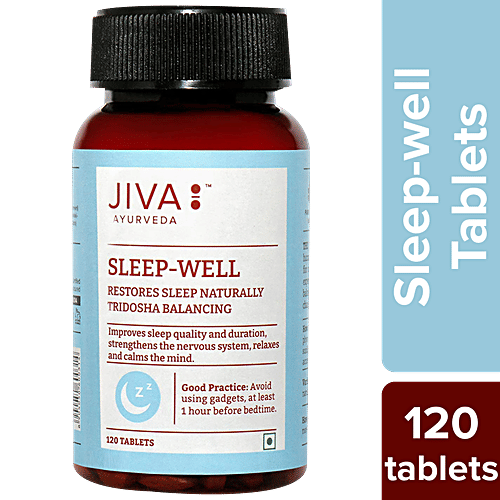 Buy Jiva Ayurveda SleepWell Tablet Effective In Sleep Disorders