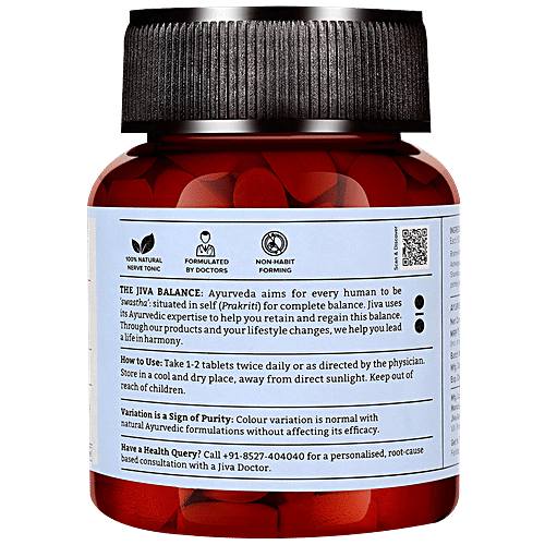 Buy Jiva Ayurveda StressFree Tablet Relieve Stress Naturally