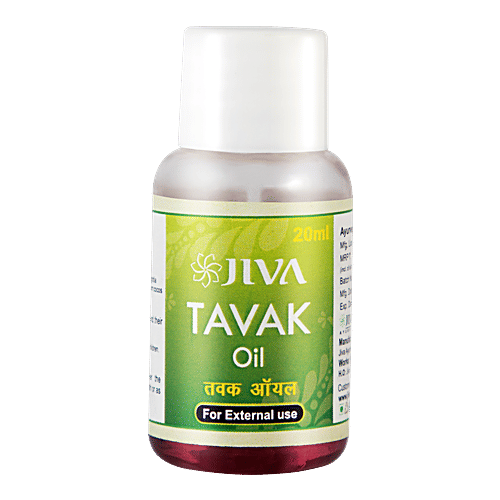 Buy Jiva Ayurveda Tavak Oil QuickHealing Formula, For Skin Wounds