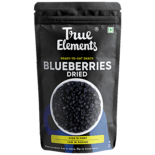 True Elements Dried Blueberries, 30 g  