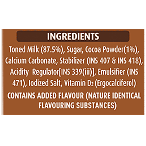 Real Milk Power Milkshake Frappe - Belgian Chocolate, Rich In Calcium & Vitamin D, 180 ml Rich In Calcium & Vitamin D