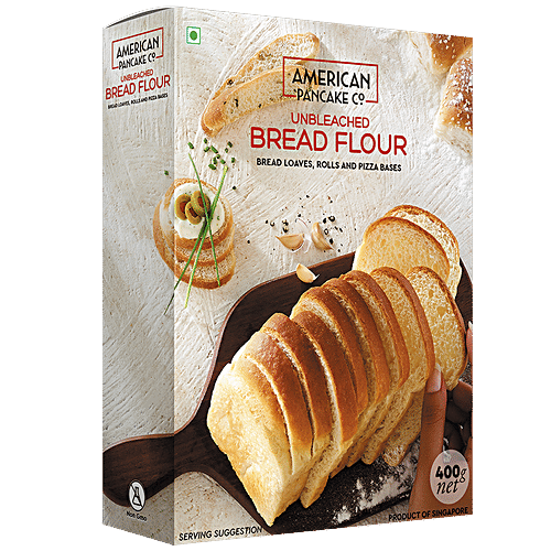American Pancake Co. Unbleached Bread Flour, 400 g BOX 