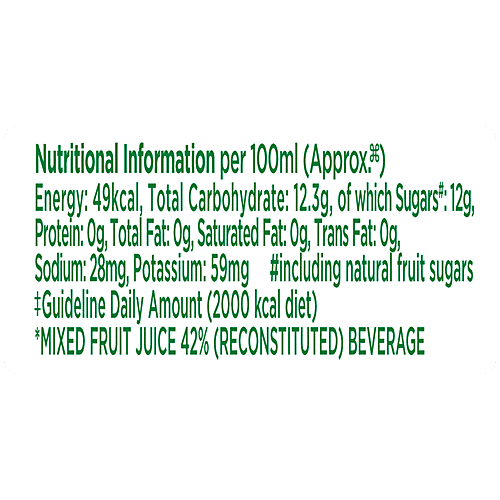 Tropicana Mixed Fruit Delight, 500 ml  