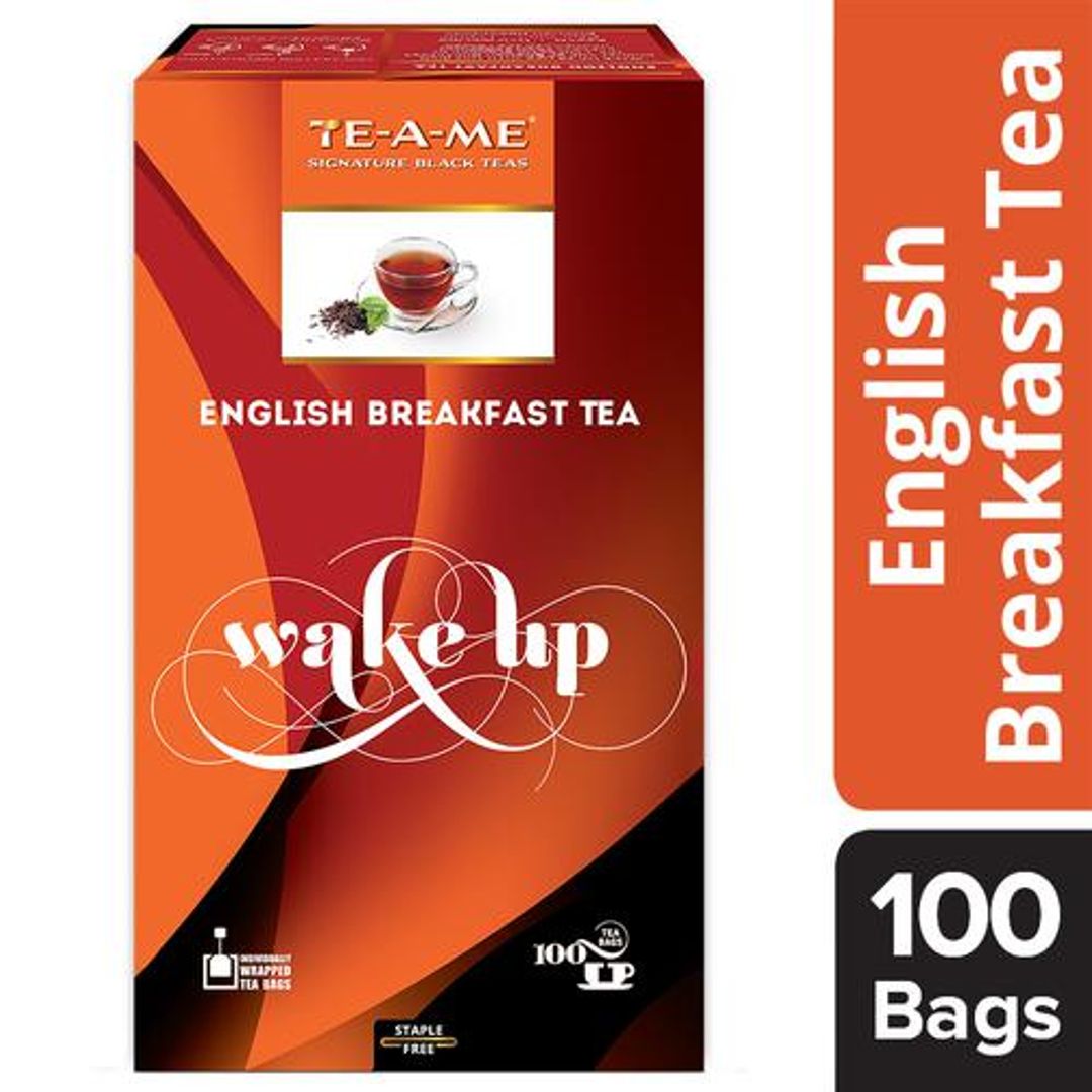 Te-A-Me English Breakfast Tea, 200 g (100 Bags x 2 g each)