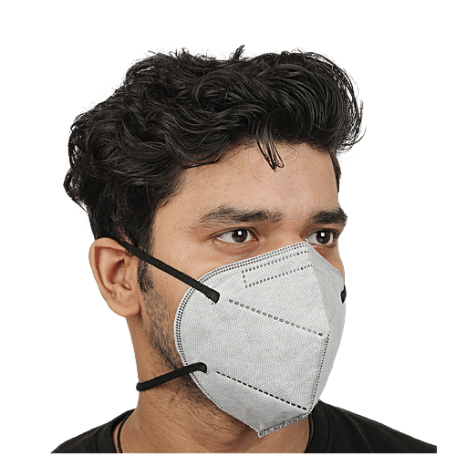 Care 4 All Face Mask 6 Layer Reusable With Activated Carbon, 15 x 18.5 (Pack of 3) Reusable