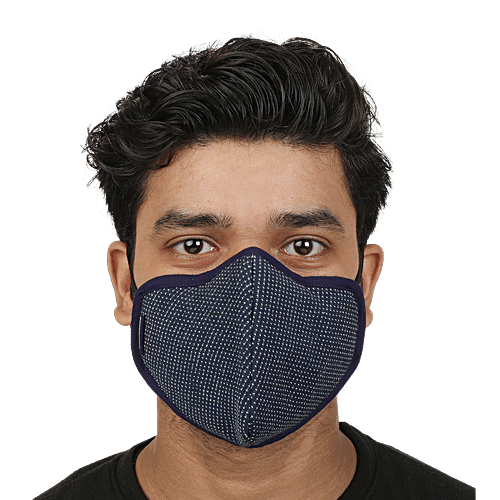 Care 4 All Face Mask 6 Layer Reusable With Activated Carbon, 15 x 18.5 (Pack of 3) Reusable