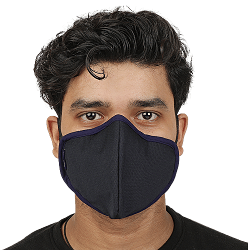 Care 4 All Face Mask 6 Layer Reusable With Activated Carbon, 15 x 18.5 (Pack of 3) Reusable