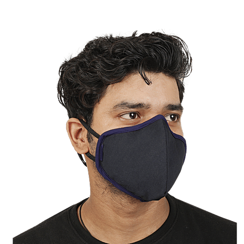 Care 4 All Face Mask 6 Layer Reusable With Activated Carbon, 15 x 18.5 (Pack of 3) Reusable