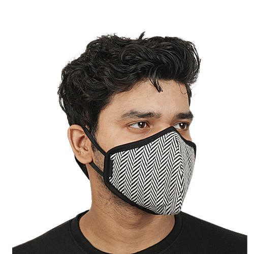 Care 4 All Face Mask 6 Layer Reusable With Activated Carbon, 15 x 18.5 (Pack of 3) Reusable