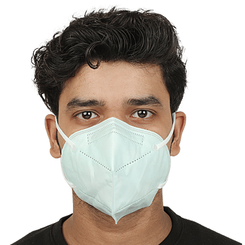 Care 4 All Face Mask 5 Layer In Multicolor Without Valve, 15 x 18.5 (Pack of 3) 