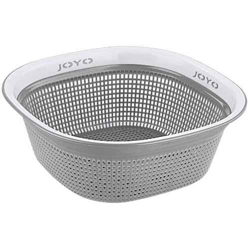 Joyo Better Home Square Plastic Multipurpose Fruits/Vegetable Basket - Assorted Colour, 3 pcs  High-Quality & Unbreakable