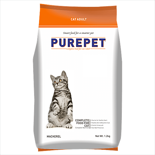 Buy Purepet Adult Dry Cat Food Mackerel Online at Best Price of Rs 199 bigbasket