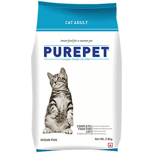 Purepet Adult Cat Dry Food - Ocean Fish, 2.8 kg  