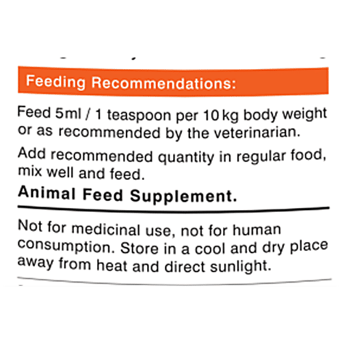 Drools Absolute Salmon Oil Syrup - Dog Supplement, 150 ml Bag Premium Supplement