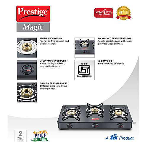 prestige gas stove gtmc 02 spl