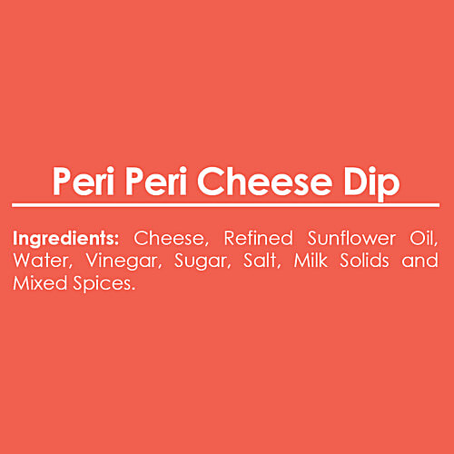 All That Dips Peri Peri Cheese Dip, 150 g PET Jar No Trans Fat