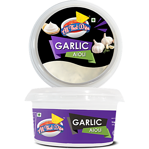 All That Dips Garlic Aioli Dip, 150 g  