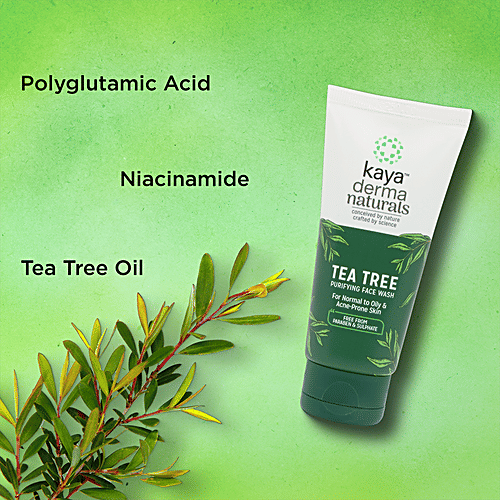 Buy Kaya Clinic Purifying Face Wash Tea Tree, For Normal to Oily Acne