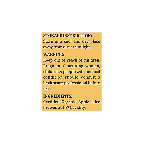 Healthy Gut Raw Organic Apple Cider Vinegar - With Mother, Unpasteurised, Vegan & Gluten Free, 500 ml  Gluten Free