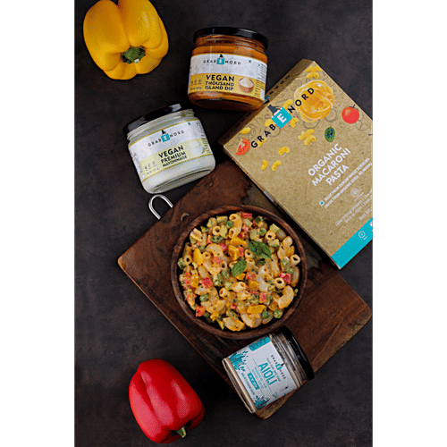 Grabenord Organic Penne Rigate - Durum Wheat Semolina, 250 g Carton No Maida, Rich In Fibre