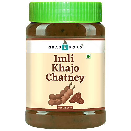 Madhur Grabenord Imli Khajoor Chutney 350g, Handcrafted, Indian Style, 350 g