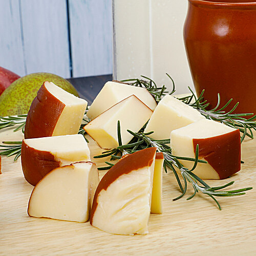 Fresho Signature Natural Smoked Cheese - Diced, 100g Box 