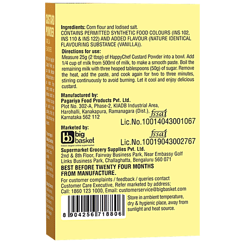 HappyChef Custard Powder, 100 g  