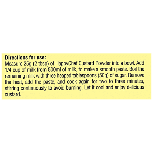 HappyChef Custard Powder, 100 g  