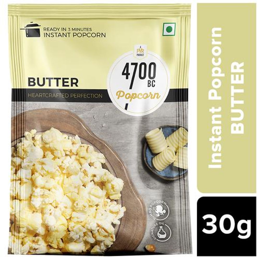 4700BC Instant Popcorn - Butter, 30 g 