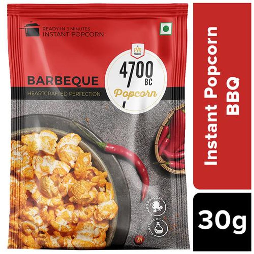 4700BC Instant Popcorn - Barbeque, 30 g 