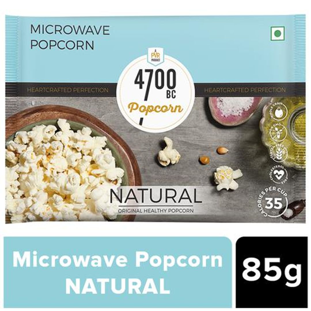 4700BC Microwave Popcorn - Natural Healthy, 85 g 