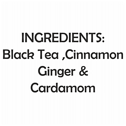 Sancha Masala Spiced Chai, 2 g (25 Bags x 2 g Each) Biodegradable Tea Bags